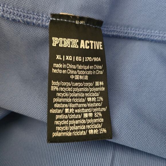 Victoria Secret Pink Active Blue Women's Athletic Leggings XL - Picture 3 of 3